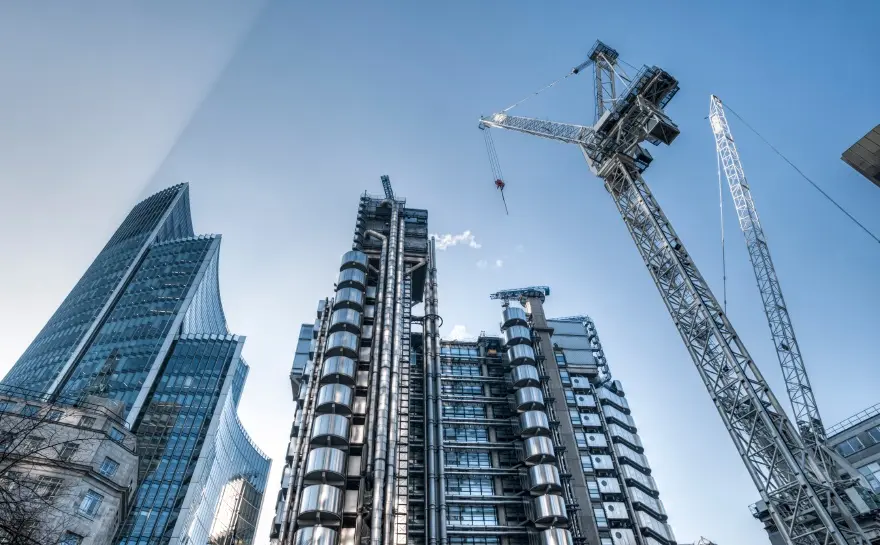 Property development funded through mezzanine finance